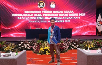 Saya mendapatkan kesempatan berharga untuk mengikuti bimtek PHPU yang diselenggarakan MK bersama KPU RI di Jakarta.